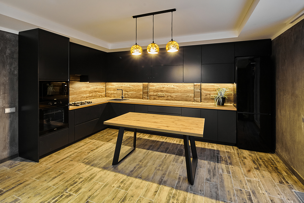 Кухня Black onyx